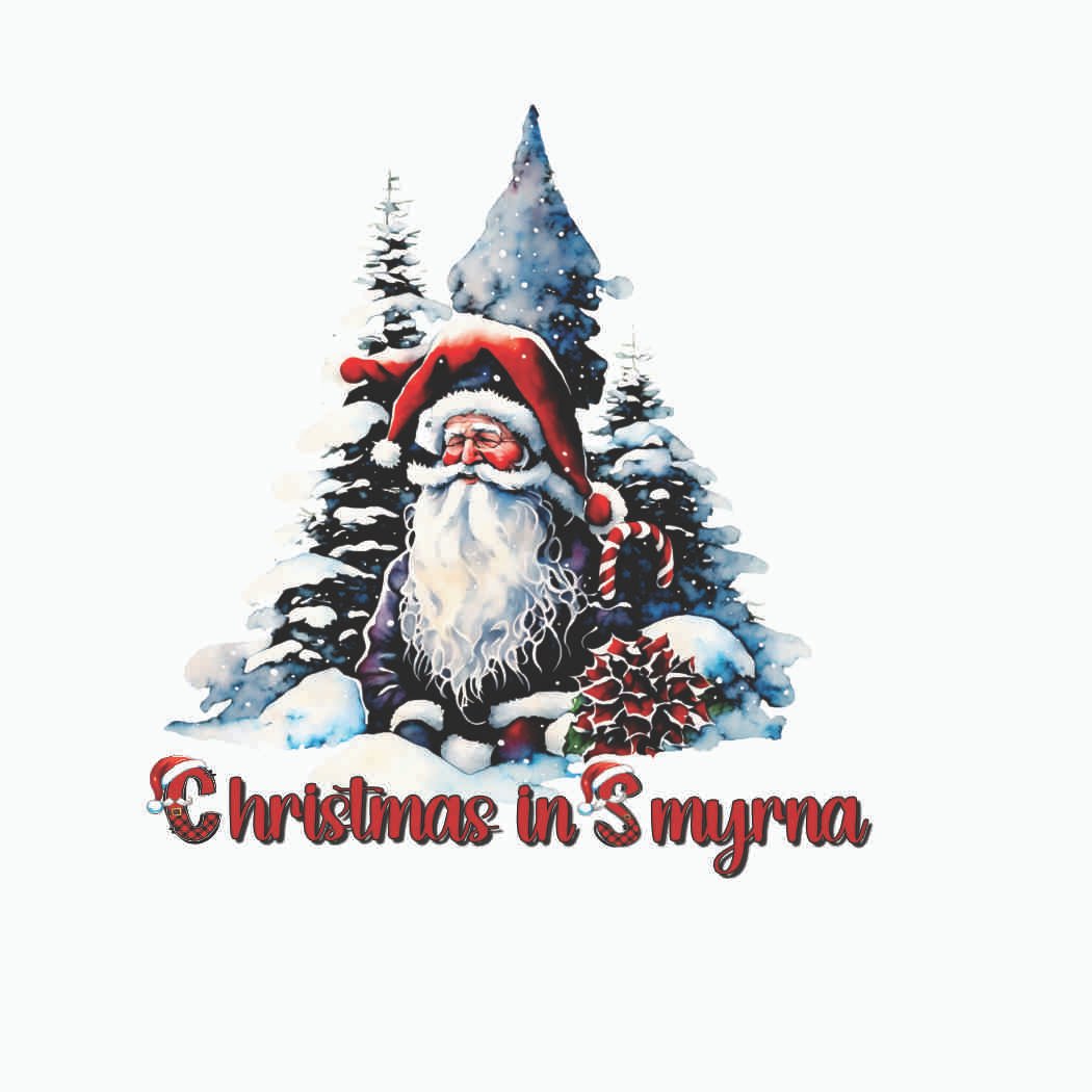 Vintage%20Santa%202%20Christmas%20in%20Smyrna%20 %20Bell%20christmas%20tree%20ornament